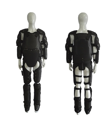 2024 Nuevo traje de defensa completa negro rígido retardante de llamas traje antidisturbios traje de seguridad traje antidisturbios