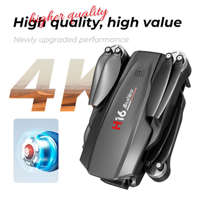H16 Mini RC Drone HD Cámara Wifi Fpv Cuadcopter Doblable sin escobillas Profesional Drones juguetes para niños 14Y+