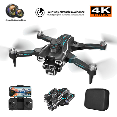 Profesional 4K HD ESC con doble cámara Mini Drone H35 Flujo óptico sin escobillas WIFI Quadcopter Evitar obstáculos