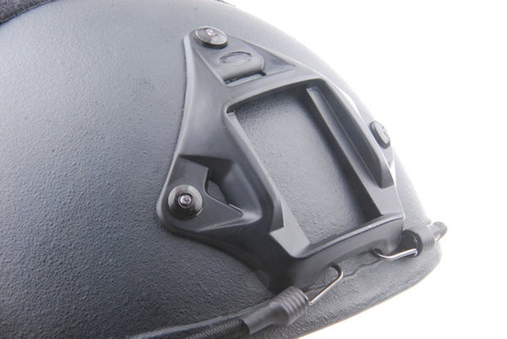 Buena ventilación casco militar táctico con material de aramida