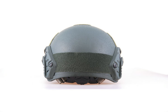 Buena ventilación casco militar táctico con material de aramida