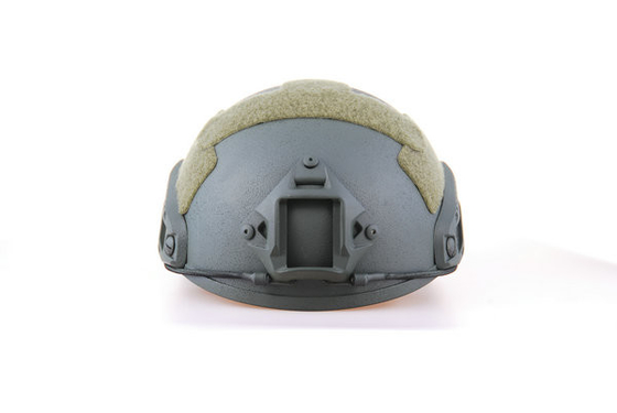 Buena ventilación casco militar táctico con material de aramida