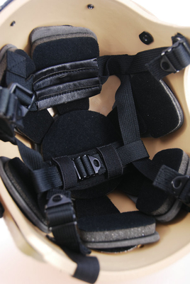 Buena ventilación casco militar táctico con material de aramida