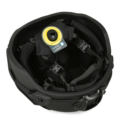 El casco táctico a prueba de balas de la policía de campo de batalla de alta calidad.