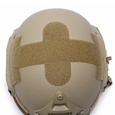 Casco balístico rápido NIJ IIIA Casco de protección balística Kevlar táctico de gran tamaño de alto corte