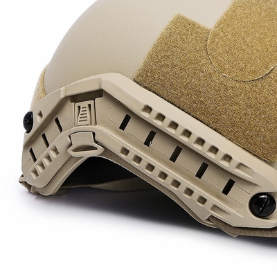 Casco balístico rápido NIJ IIIA Casco de protección balística Kevlar táctico de gran tamaño de alto corte