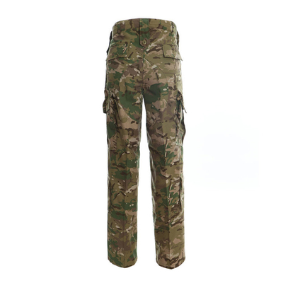 Un buen uniforme militar de ventilación.