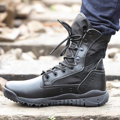 Botas tácticas con apoyo de tobillo para personal de seguridad