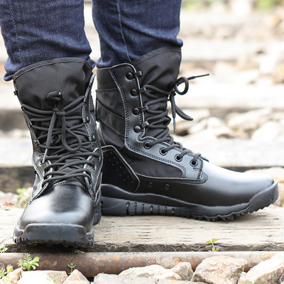 Botas tácticas con apoyo de tobillo para personal de seguridad