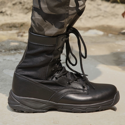 Botas de goma de combate con revestimiento aislado para hombres