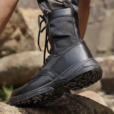 Botas de goma de combate con revestimiento aislado para hombres