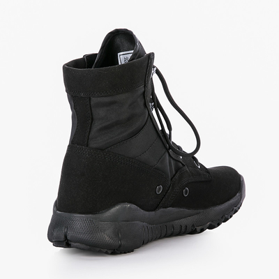 Botas tácticas de combate para hombres con forro de algodón transpirable para actividades al aire libre