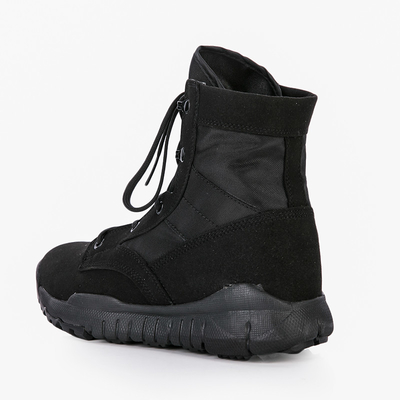 Botas tácticas de combate para hombres con forro de algodón transpirable para actividades al aire libre