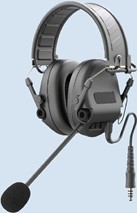 Audífonos ENc con micrófono ambiental y sonido limitado