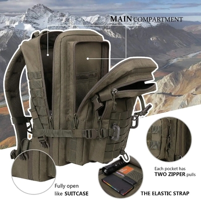 Bolsa de primeros auxilios táctica de 10L con correa de liberación rápida / Bolsa de primeros auxilios táctica con banda reflectante