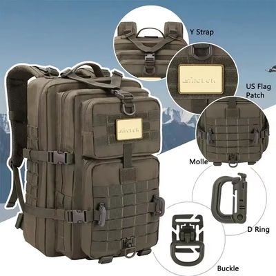 Bolsa de primeros auxilios táctica de 10L con correa de liberación rápida / Bolsa de primeros auxilios táctica con banda reflectante