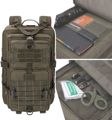 Bolsa de primeros auxilios táctica de 10L con correa de liberación rápida / Bolsa de primeros auxilios táctica con banda reflectante