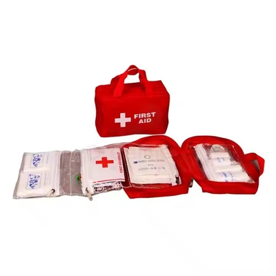 Caja de primeros auxilios portátil a prueba de agua en la carretera Kit de primeros auxilios de emergencia Kit de primeros auxilios de oficina en el hogar Kit de primeros auxilios de viaje