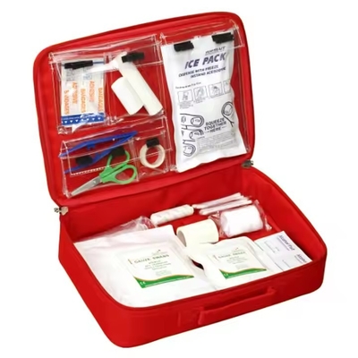 Caja de primeros auxilios portátil a prueba de agua en la carretera Kit de primeros auxilios de emergencia Kit de primeros auxilios de oficina en el hogar Kit de primeros auxilios de viaje