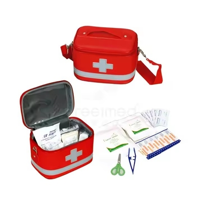 Caja de primeros auxilios portátil a prueba de agua en la carretera Kit de primeros auxilios de emergencia Kit de primeros auxilios de oficina en el hogar Kit de primeros auxilios de viaje
