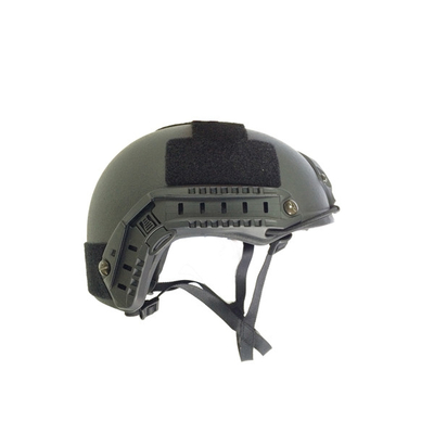 FAST Fuerza de fibras de aramida Casco balístico táctico con protección NIJ Nivel IIIA