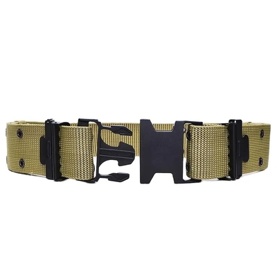 Khaki impermeable de liberación rápida PP cinturón de cinturón táctico para entrenamiento al aire libre y senderismo