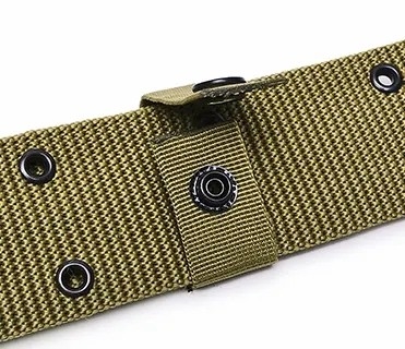 Khaki impermeable de liberación rápida PP cinturón de cinturón táctico para entrenamiento al aire libre y senderismo
