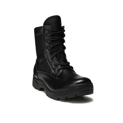 Zapatos de combate de cuero táctico para hombres