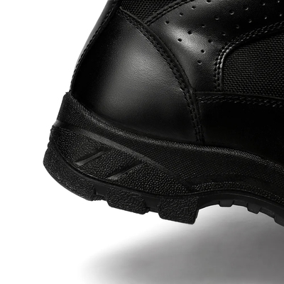 Zapatos de combate de cuero táctico para hombres
