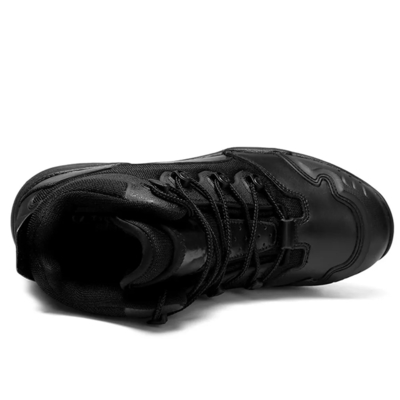 Botas tácticas ligeras Botas negras EVA de piel suede Botas para hombres
