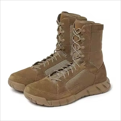 Capacitación al aire libre de senderismo a medida Camisetas Altama Jungle Khaki Botas tácticas de combate ligeras para hombres