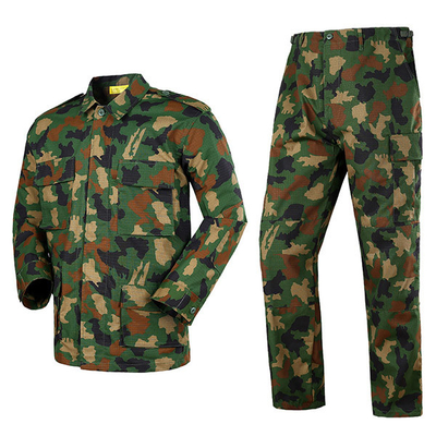 Un uniforme militar de buena ventilación --- BDU, BDU de camuflaje, uniforme de combate
