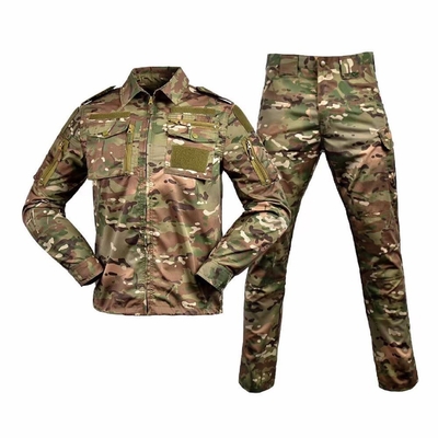 Color verde oliva negro camuflaje de bosques 728 ropa táctica uniforme traje de camuflaje