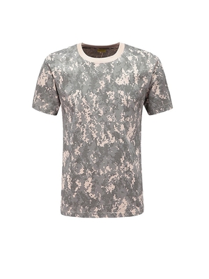China Xinxin fabricante camuflaje cuello redondo algodón puro manga corta camiseta de entrenamiento táctico