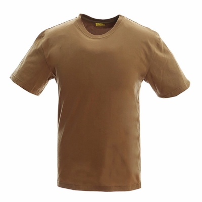China Xinxin fabricante camuflaje cuello redondo algodón puro manga corta camiseta de entrenamiento táctico
