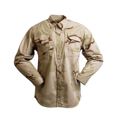 Uniforme de combate táctico Camisa y pantalones con almohadillas de codo y rodilla Colores de camuflaje de equipo táctico