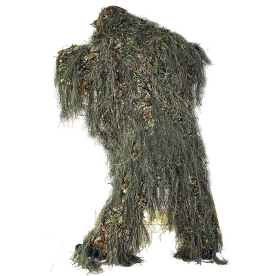 China Xinxin Tactical Caza al aire libre Entrenamiento duradero Camuflaje Impermeable Respirable Traje 3D Leaf Ghillie