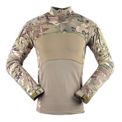 China Xinxin Ropa táctica masculina con manga larga Ropa de camuflaje Ropa de entrenamiento para senderismo Acampada Pesca