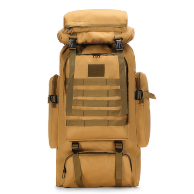 80L Capacidad grande Camuflaje impermeable Mochila de excursión Recreo Mochila táctica Deportes al aire libre A pie Mochila de viaje