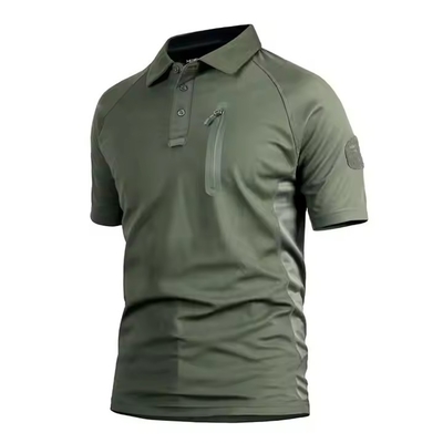 Vestido táctico digital de secado rápido Camuflaje Manga corta TWLL para hombres