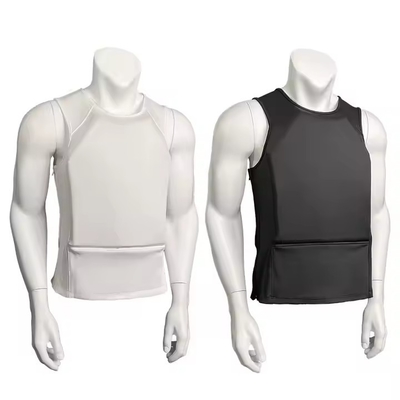 IIIA Camiseta táctica de protección oculta ligera con tejido de poliéster PE y aramida