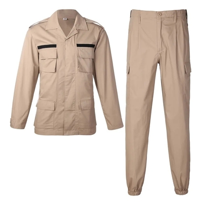 Camuflaje Uso táctico en exteriores Uniforme de khaki para hombres Entrenamiento táctico