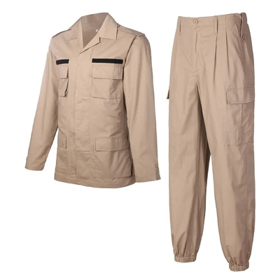 Camuflaje Uso táctico en exteriores Uniforme de khaki para hombres Entrenamiento táctico