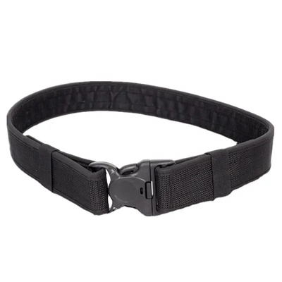 Cinturón táctico de nylon para exteriores con hebilla de liberación rápida