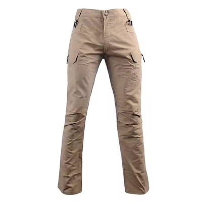 Pantalones de entrenamiento táctico con bolsillo múltiple Pantalones de trabajo rectos para hombres Entrenamiento táctico