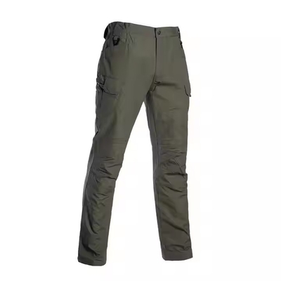 Pantalones de entrenamiento táctico con bolsillo múltiple Pantalones de trabajo rectos para hombres Entrenamiento táctico