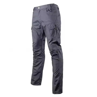 Pantalones de entrenamiento táctico con bolsillo múltiple Pantalones de trabajo rectos para hombres Entrenamiento táctico