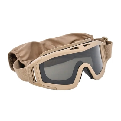 Tacticak Equipo para exteriores Gafas de protección para los ojos Anti niebla Gafas de caza Ciclismo