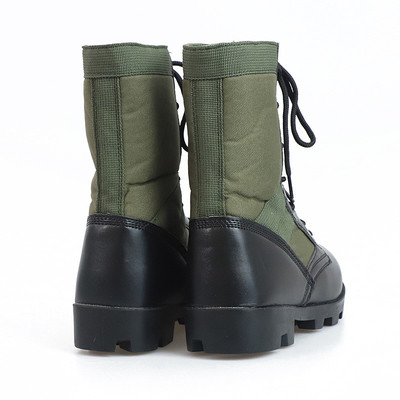 Durable Jungle Hiking Botas de combate tácticas Botas de lona Rangers Panamá caucho