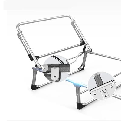 Silla de cama plegable de equipo táctico para exteriores 800D de tela de carga de 200 kg-300 kg para actividades al aire libre